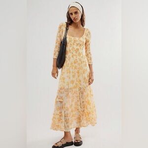 Free People It’s Fate Midi Dress - M - NWT